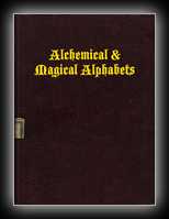 Alchemical and Magical Alphabets