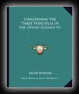 Concerning The Three Principles of the Divine Essence v1