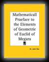 The Mathematicall Praeface to Elements of Geometrie of Euclid of Megara-Dr. John Dee