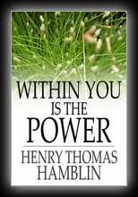 Within You is the Power