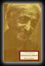 Krishnamurti to Himself - His Last Journal