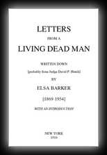 Letters from a Living Dead Man